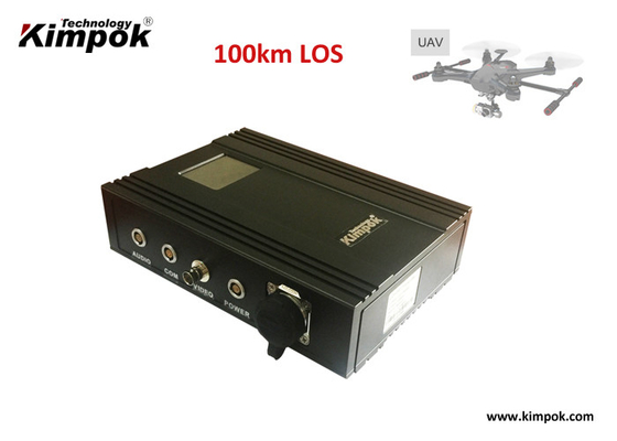 100km COFDM UAV Video Transmitter مع 5W Amplifier