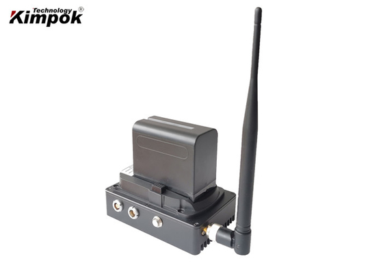 HDMI UAV Video Transmitter Wireless 10-20km LOS مع بطارية قابلة للإزالة